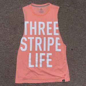 Adidas Three Stripe Life Tank